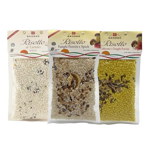 Risotti Brezzo 300g riz italien cèpes speck safran truffe