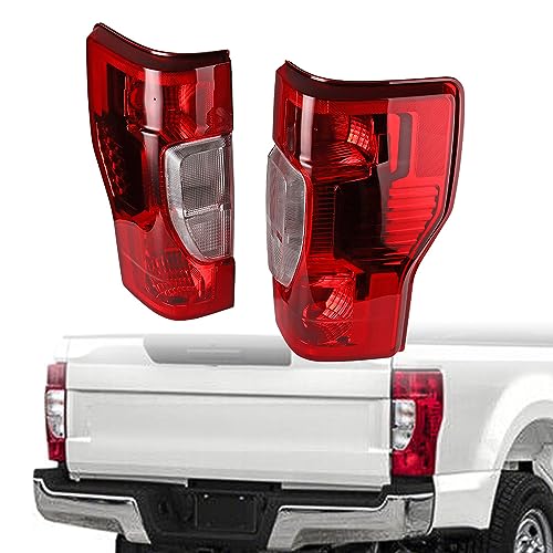 Astra Depot Compatible for LC3Z13405C | LC3Z13404C 2020-2022 Ford F250 F350 F450 Super Duty w/o Blind Spot Left&RightTail Light Assembly Rear Lamp Driver+Passenger Side, Pair
