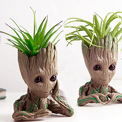 Hawofly Baby Groot blumentopf Mit Drainage Loch, Innovative Action-Figur...