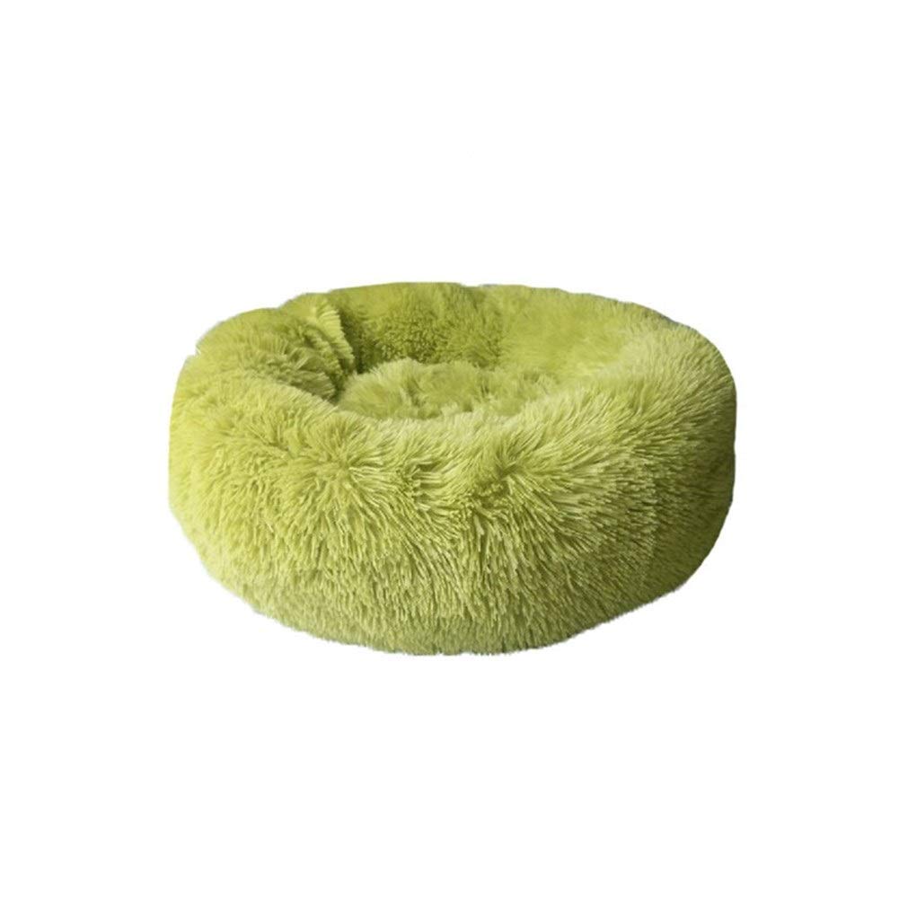 Sac de couchage pet round kennel doux | Lit chaud pour chat et chien