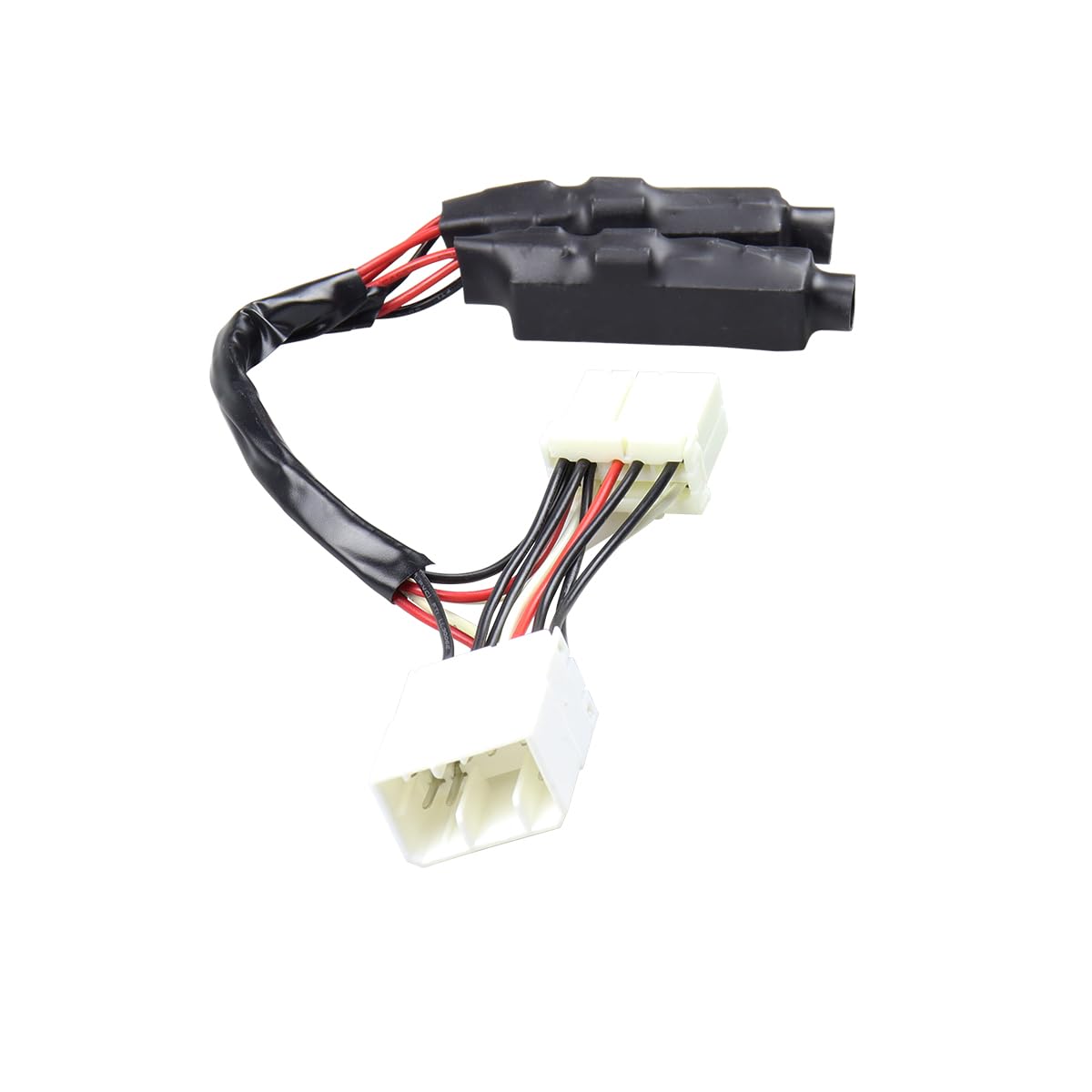 LIUJJYH LED Turn Signal Lights Equalizer Motorcycle Blinkers Flasher Relays Load Resistors Fix Turn Signals Hyper Flashing for Harley FXDL Road King Electra Softails Glide Sportster