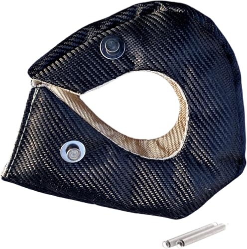 Carbon Fiber Turbo Blanket T3 Cover Turbocharger Heat Shield Cover Fastener Springs For T3 GT30 GT32 GT35