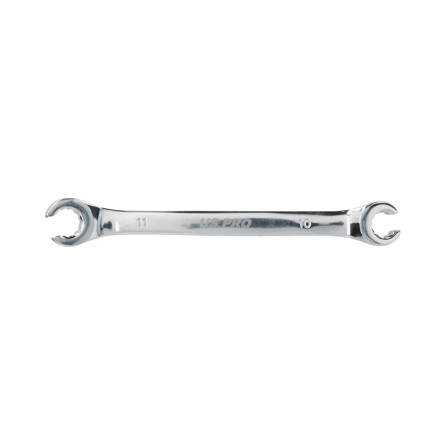 AB Tools 10 & 11mm Combination Flare Nut Spanner Wrench 150mm Chrome Vanadium Steel from B&Q
