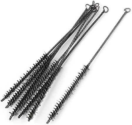 Aexit 30cm Length Painting Supplies & Wall Treatments Steel Round Pipe Tube Cylinder Bores Cleaning Wire Paint Rollers Brush 8pcs