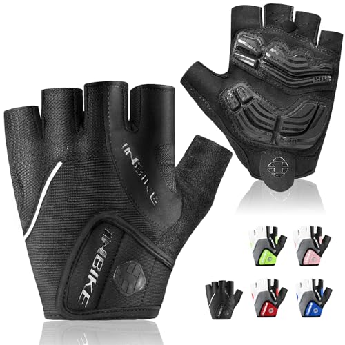 INBIKE Bike Bicycle Gloves 5mm Gel Pad Half Finger...