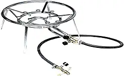 Qualinox 773535 Fogareiro Multiuso, 12 Caulins para Camping, Qualinox, Botijão