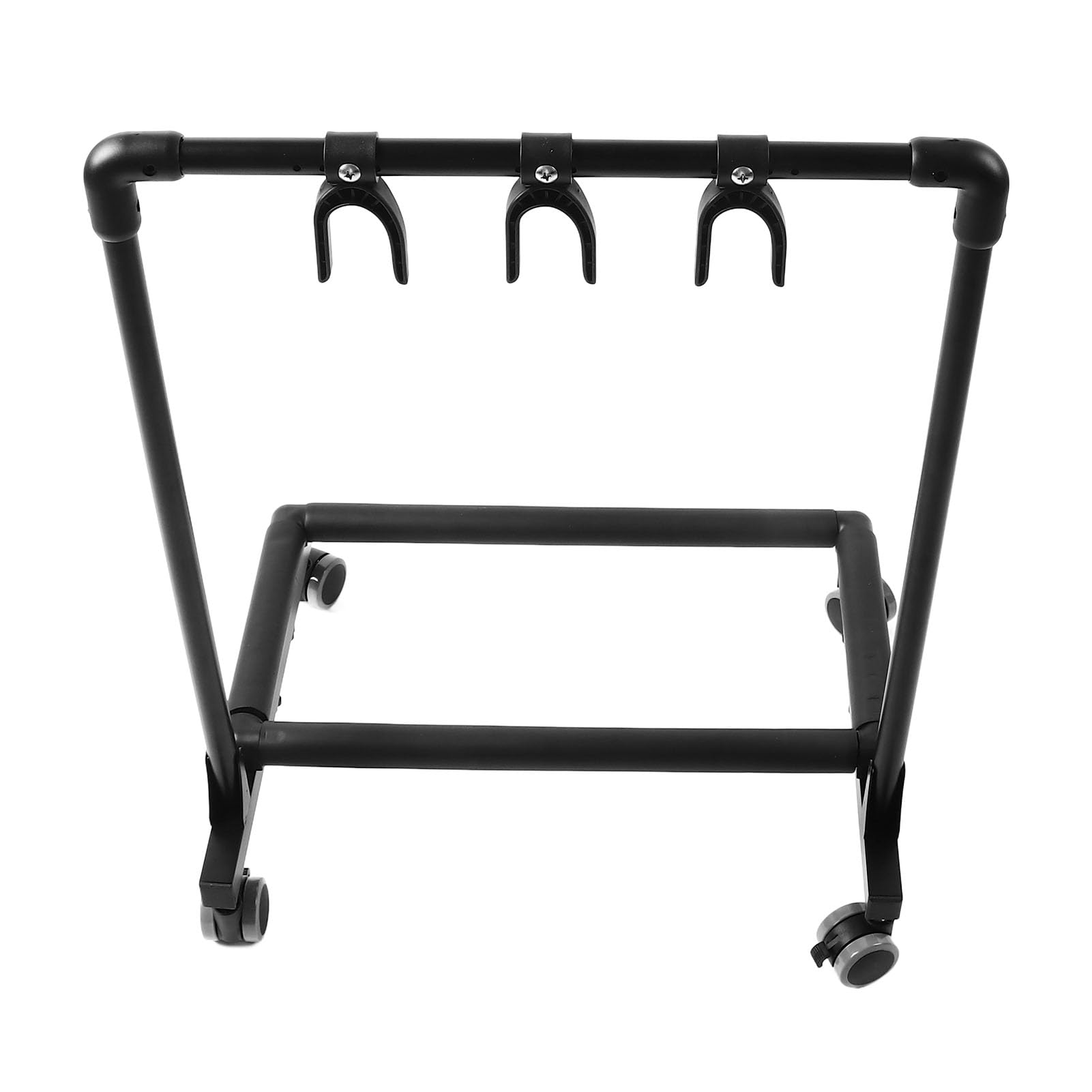 Supporto per Chitarra Multiplo Supporto per Display Multiplo per Chitarra in Metallo Ed EVA con Ruote per Negozio (FL-13W)