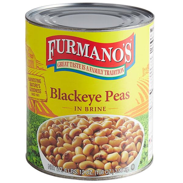#10 Can Black Eye Peas - 6/Case