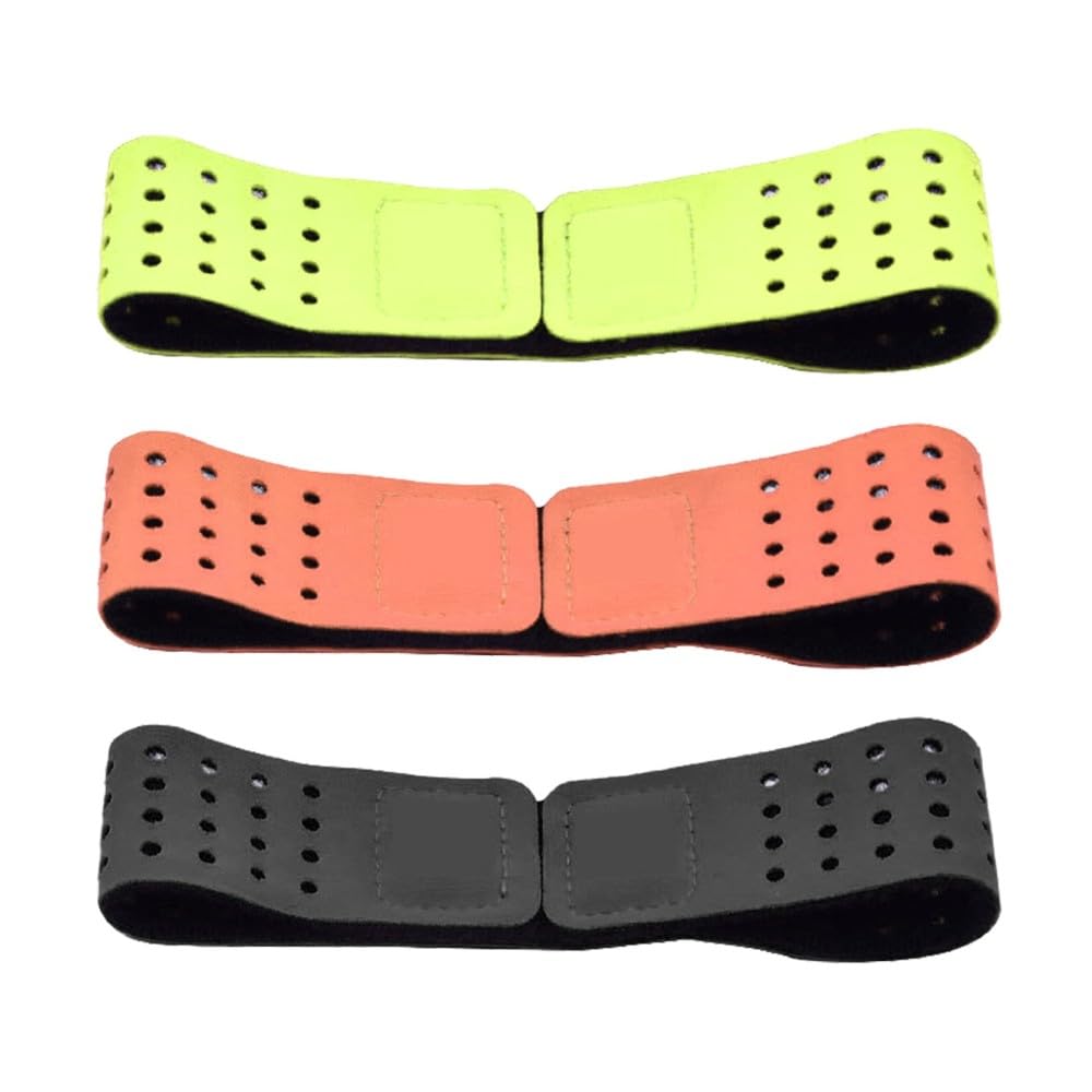 3PCS Heart Rate Monitor Replacement Straps, Adjustable Heart Rate Monitor Replacement Armband Strap for Indoor Outdoor Activity