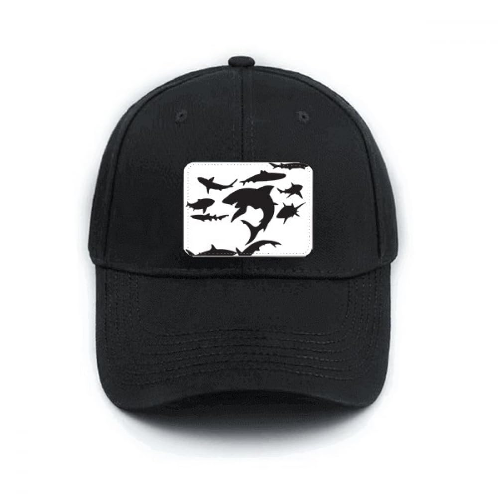 Casquette de baseball Blue Ocean Shark pour éviter les coups de soleil