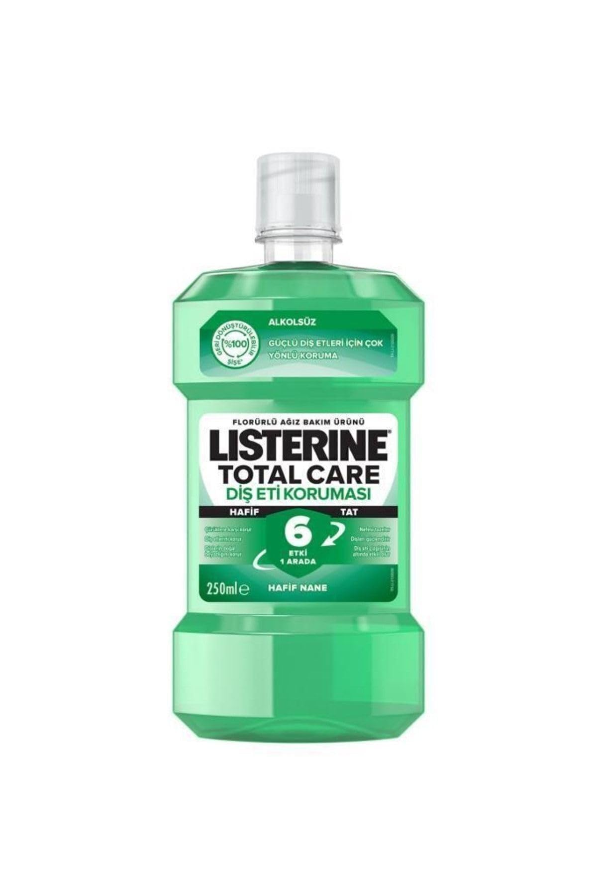 Listerine Total Care Diş ve Diş Eti Koruması, Hafif Tat, 250 ml