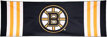 Calhoun NHL Surf & Skate Oversized Beach Towel 30 by 84 The Coastal Collection Boston Bruins