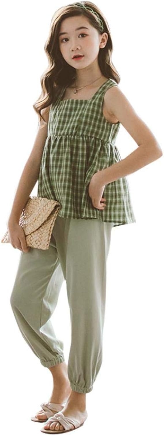 Amazon 子供服 女の子 可愛い 洋服 Tシャツ オフショルダー 肩出し パンツ ズボン 上下セット キッズ服 ジャズ ダンス服 ジュニア 韓国風 ガールズ 春 夏 カジュアル 涼しい 普段着 ルームウェアー 通学 Tシャツ カットソー 通販