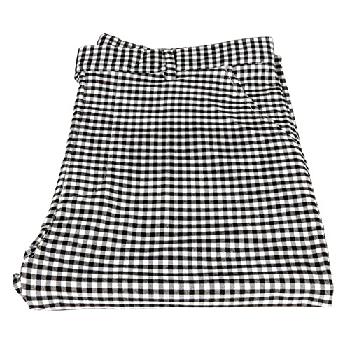 Men's Plaid Chino Pants Flat Front Skinny Slim Fit Stretch Suit Pant Casual Stylish Business Dress Trousers2