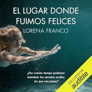 Diseño de la portada del título El lugar donde fuimos felices