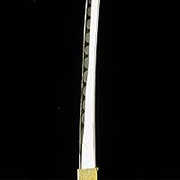Vista 3 de Mini japonés samurái katana espada cuchillo de papel abrecartas 8.3 pulgadas (fecha Masamune)