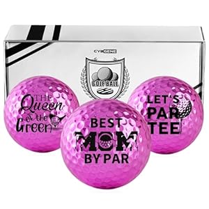 Golf Gifts for Women Unique, Colored Golf Balls, Cool Accessories for Golfers, Golf Lovers, for Mother’s Day, Birthday and Christmas