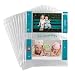 Samsill 4x6 Photo Album Pages for 3 Ring Binder/Archival Photo Sleeves/Photo Holder/Postcard Holder/Sleeve Protectors / 2 Pocket Top Loading / 25 Pack