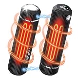 ZhenGuiRu Rechargeable Hand Warmer, 2 Pack 10000mAh Power Bank Electric Hand Heater, Black USB Quick Charge Portable Pocket Hand Warm for Outdoor-Winter Gift for Everyone