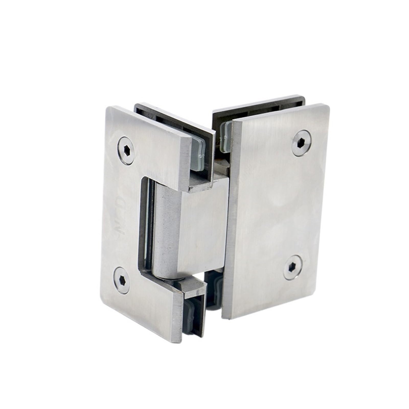 4904 Bisagra de 180 grados abierta acero inoxidable 304 | Bisagras de puerta de ducha de vidrio de montaje en pared for herrajes de muebles de baño caseros