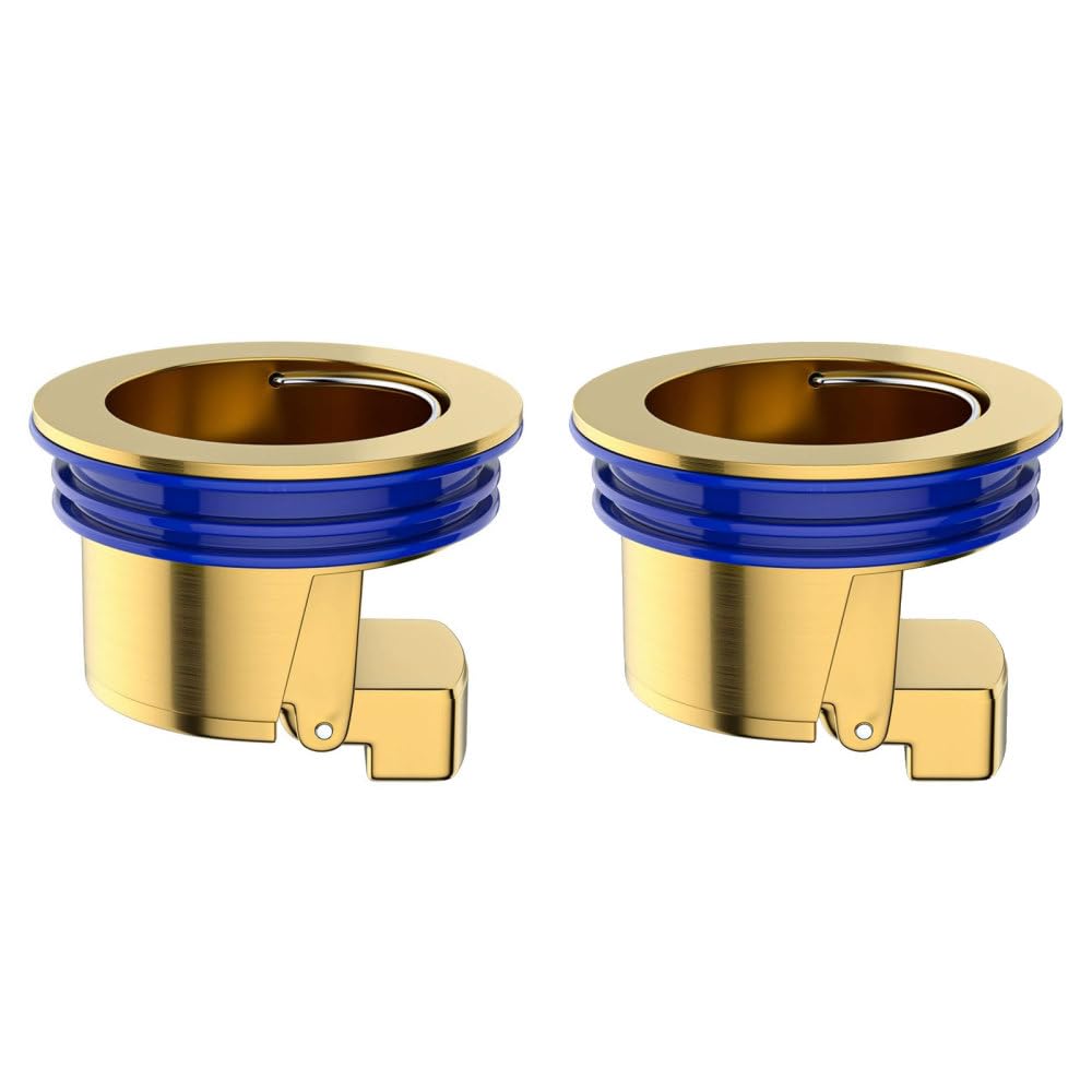 Insert Drain Plug, 2PCS Backflow Preventer Self-Closing Plug Sewer Core for Diameter 33-40mm Floor Drain