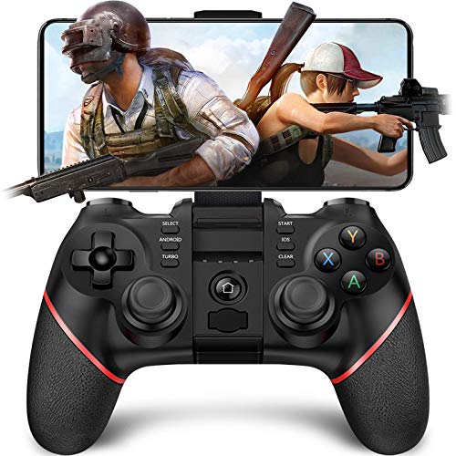 PC Controller, TERIOS PUBG Mobile Controller for Android, PS3/Windows with 2.4G Receiver Gamepad Joystick, Turbo Feature Android Phone