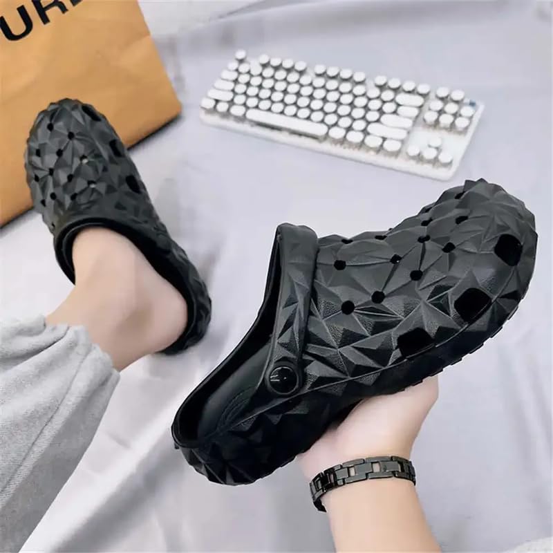 Image of Men's Lightweight Classic Clogs Sandals with Adjustable Back Strap Stylish & Anti-Skid Waterproof & Everyday Use Mules for Men's & Boy's