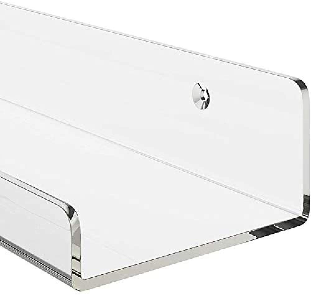 Clear Acrylic Invisible Kids Floating Bookshelf for Kids Room Modern Picture Ledge Display Toy Storage Wall Shelf
