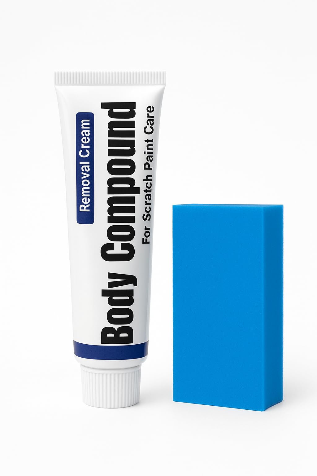 Makartt Gel Polish Kit, 1 Pcs Car Body Scratch Remover And Repair Polishing Wax Kit With Sponge Cream Wax Body Compound Scratch Remover For Car And Bike Days High-Gloss Wear