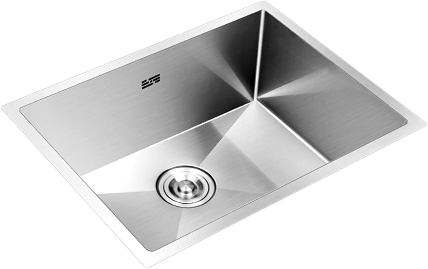 Évier de bar rectangulaire encastré cuve unique inox 50 * 40 * 21cm