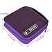 Siveit CD Case, 32 Disc CD DVD Wallet Storage Organizer Holder VCD Binder Bag Album Booklet (Purple)