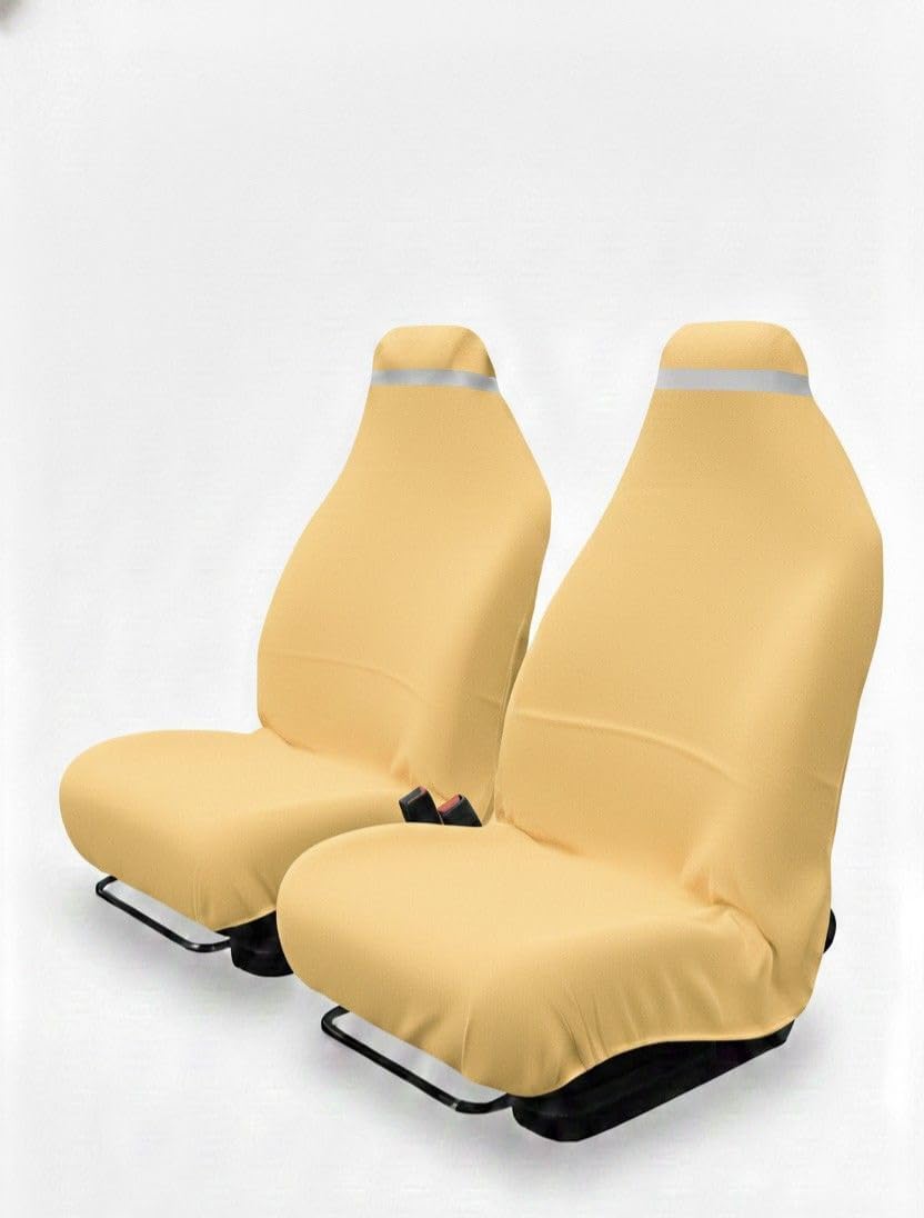 ROMAN HOME 100% Superfine Cotton Solid Large Luxury All Car Seat and Office Chair Towel with Tie Knot & elistick 450 GSM (Pack of 1) (1, car Mango)-image-14