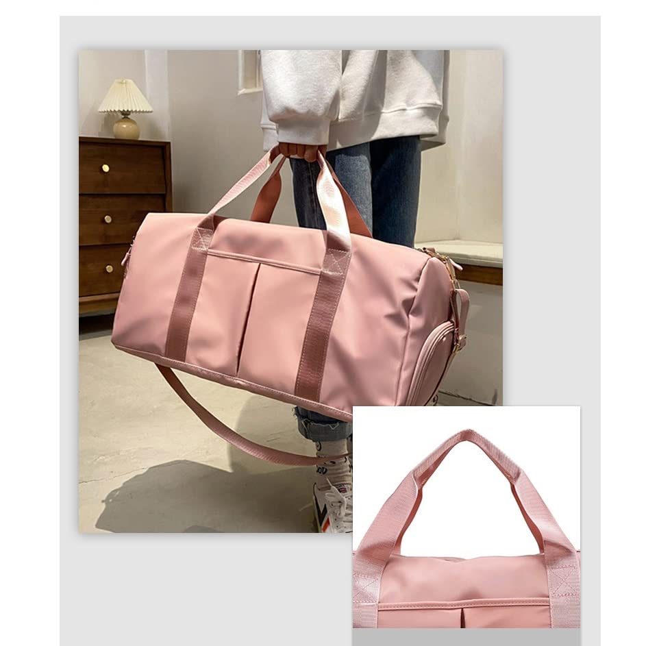 Women Travel Bags Duffle Bag Large Capacity Sports Storage Multi-functional Shoulder Bag Girls(1,48cm*24cm*26cm)4