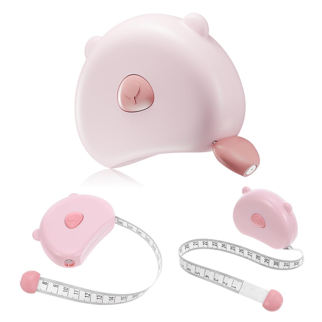 Cinta Métrica Retráctil De 150 Cm - Cinta Métrica De Doble Cara Para Medir El Cuerpo Y Coser - Cinta Métrica De Sastre Con Cierre Magnético Para Medir El Pecho, La Longitud Y La Cintura