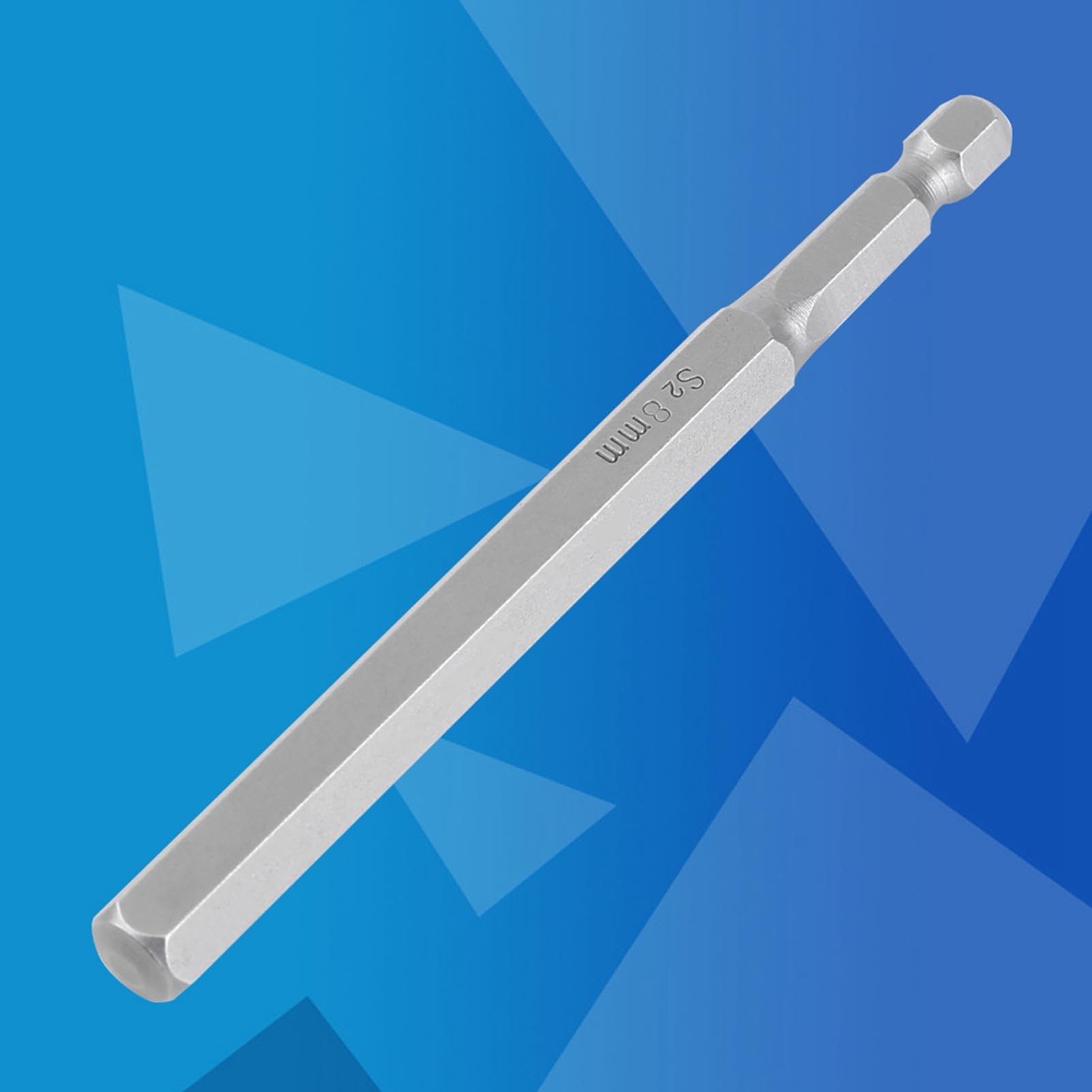 Akozon Schraubendreher-Bit Set – 6 Magnetische Bits, 100 Mm Lang, Sechskant-Antrieb 1/4", Größen H2.5 Bis H8