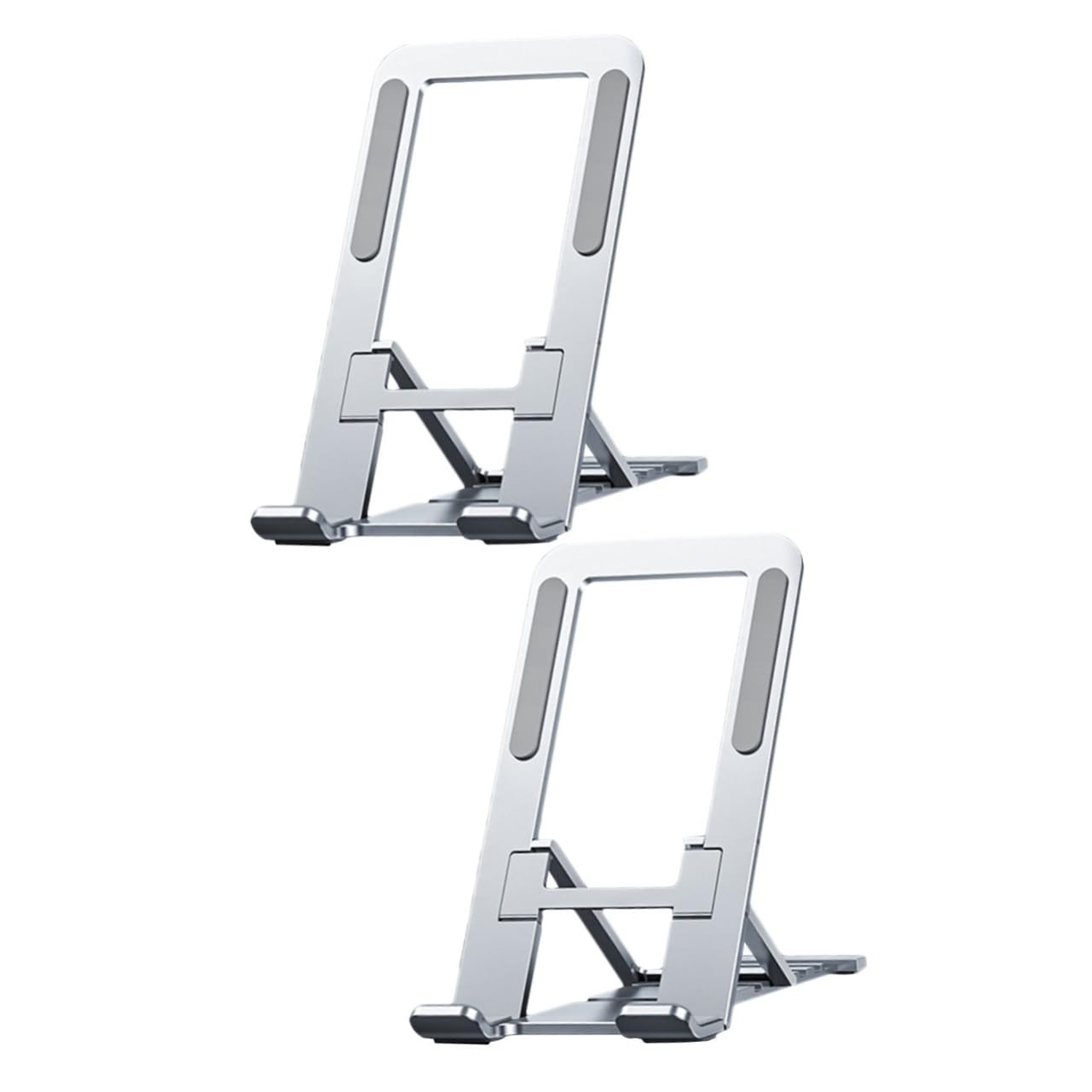 OSALADI 2pezzi Supporto Pieghevole Per Smartphone e Tablet Porta Telefono Da Scrivania Di Design Compatto Per Ufficio e Casa Colore