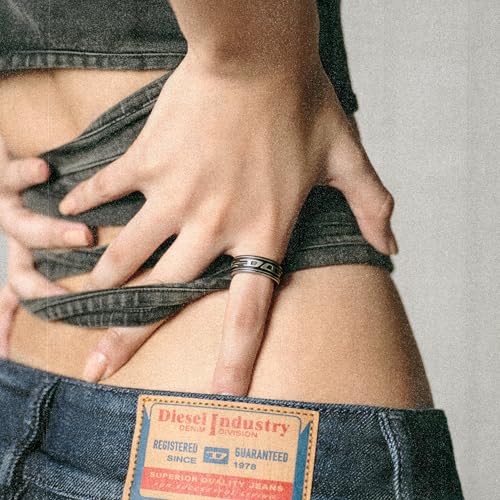 Image of ULTRAHUMAN Diesel Ring I Fashion of The Future | Industrial Design Meets Performance I Size First | Smart Ring Activity Tracker for Men & Women | Actionable Health Insights | (Phantom, 5)