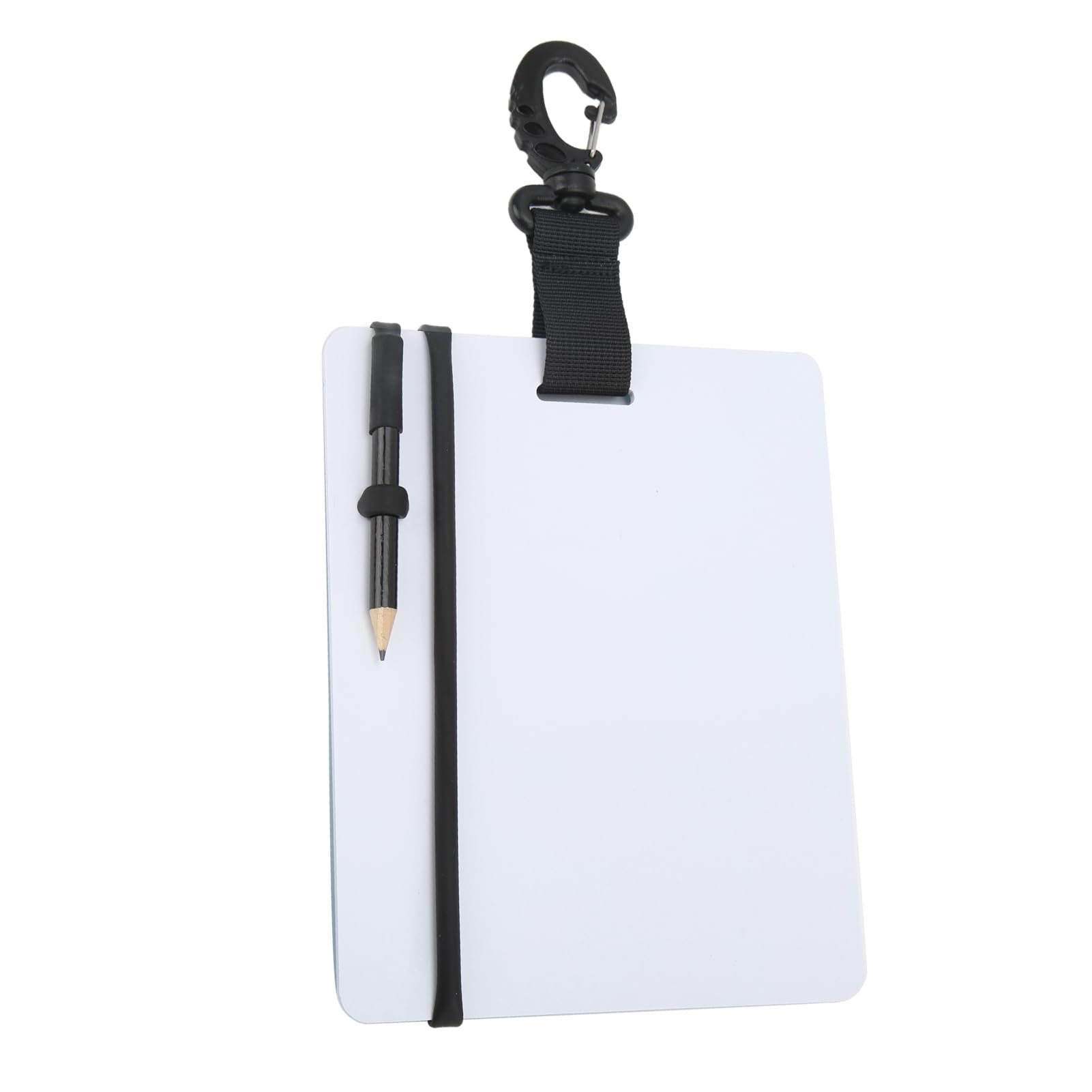Diving Writing Board, Underwater Dive Slate with Pencil, Durable Writing Surface Wrist Writing Dive Slate for Scuba Diving Communication