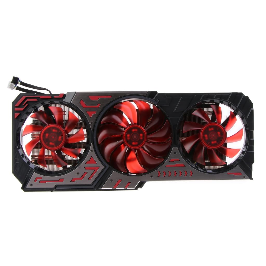 1 ventilador VGA original para Galax RTX 2060 2070 2080 Super Gamer OC Radiador tarjeta gráfica ventilador de refrigeración con 4 pines 12 V