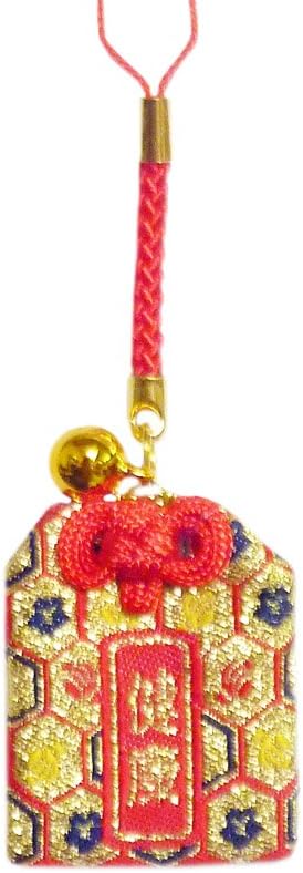Japanese Luck Charm: Golden Fortune - Red Good Health