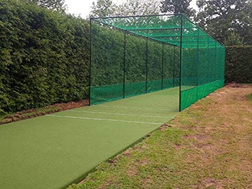 Image of ProZone UV-Protected, Interlocked Green Practice Cricket Net Without Poles and Roof, Sizes, Thread Options 1mm, 1.5mm, 2mm, 2.5mm & 3mm