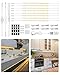 Lampada LED sottopensile, Fscotice Luce dell'armadio 52m X 8pcs Strisce Led con adattatore Sotto l'armadietto Luci Led per Vetrina, Cucina, Scrivania, Mensola, Retroilluminazione TV, 3000K