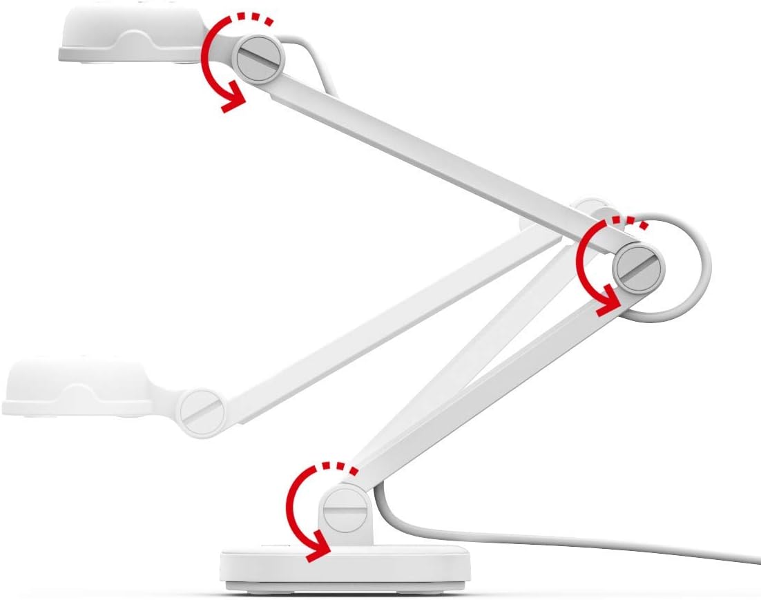 Top Rated INSWAN INS-1 Tiny 8MP (4K 4:3) USB Document Camera with Auto-Focus and LED Supplemental Light, Excellent for Distance Education and Web Conferencing