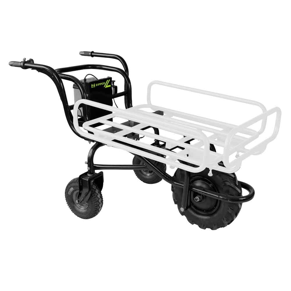 Zipper Profi Elektro Akku Schubkarre Motorschubkarre Minidumper ZI-EWB150-100L