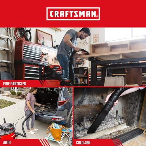 Image of CRAFTSMAN CMXZVBE38751 Fine Dust Wet /Dry Vac Replacement Filter for 5 to 20 Gallon Shop Vacuums