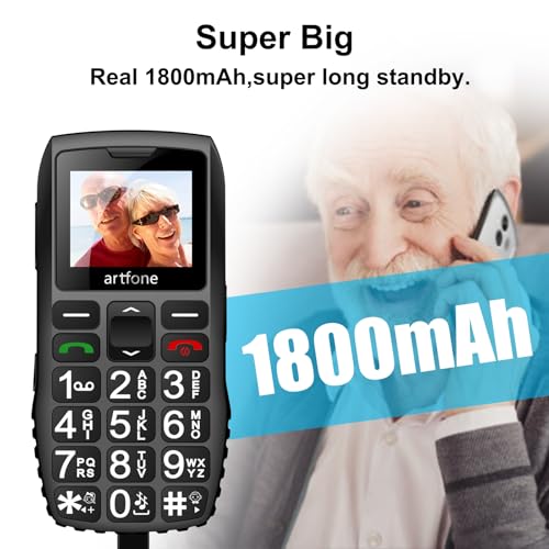 Artfone C1+4G For Elderly & Kids, Clear Sound thumb #2
