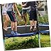 Abaodam Replacement Jumping Mat for Trampoline Heavy Duty Mesh Fabric Waterproof with Hooks for Outdoor Fitness and Boys and Girls Play