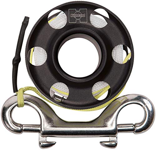 Highland Aluminum 50' Mini Spool (Black)