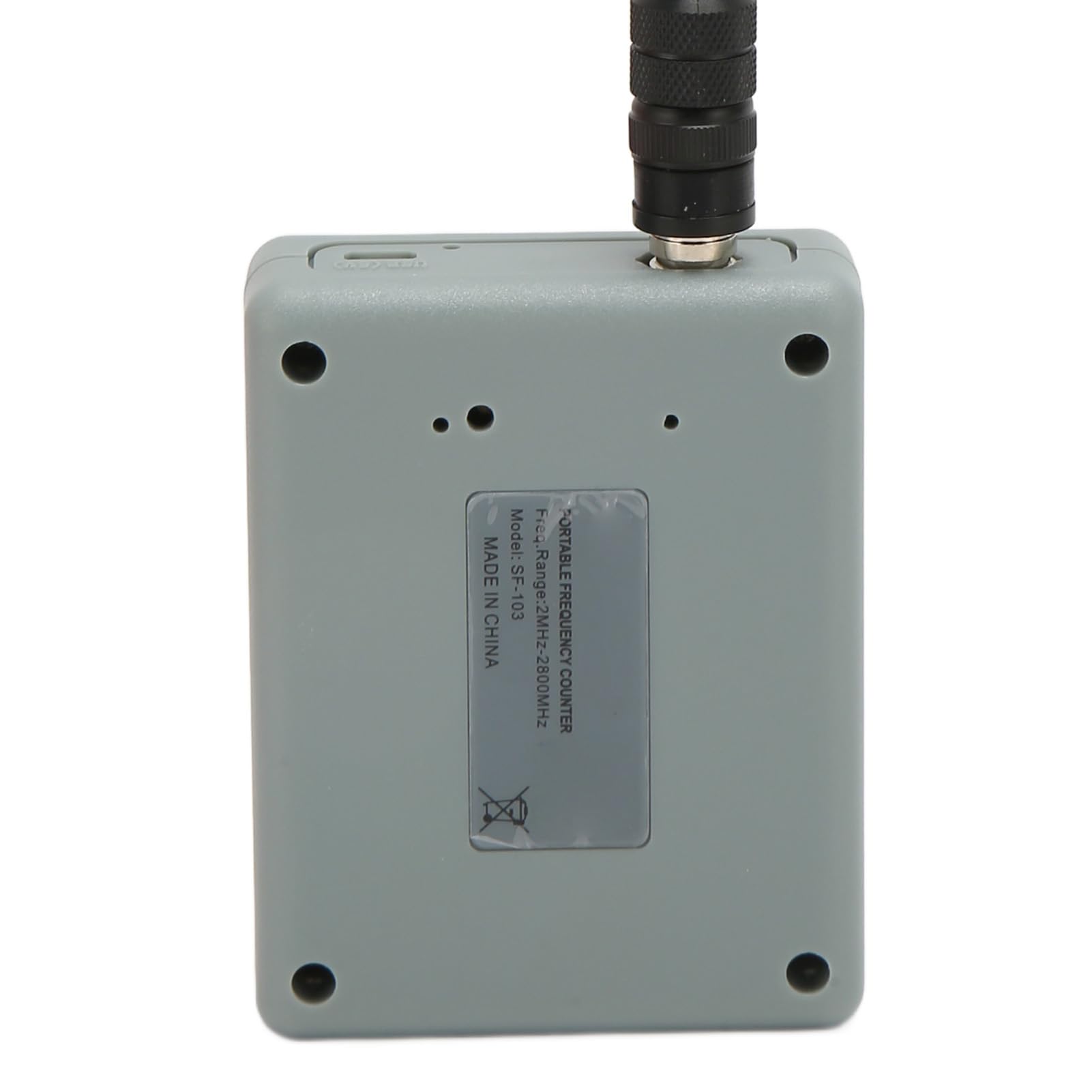 SF-103 A-SF103 Przenośny Licznik Częstotliwości 2 MHz - 2,8 GHz dla Radia Dwukierunkowego, Miernik Częstotliwości Walkie Talkie dla DMR i Analogowego, Akcesoria do Radia