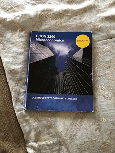 ECON 2200 Microeconomics, Columbus State Community College